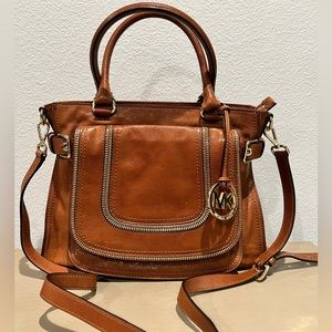 Michael Kors Naomi Tan Satchel Handbag